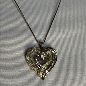 Heart Pendant Necklace in Sterling silver Women’s Jewelry